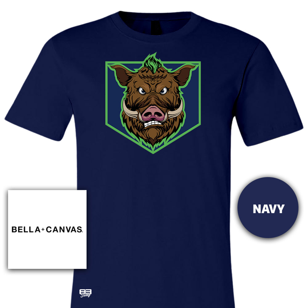 Bella + Canvas 3001C Unisex Jersey T-Shirt - Orlando Baseball Prospects - War Hogs V1