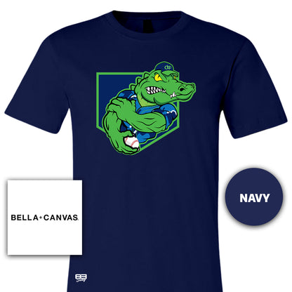 Bella + Canvas 3001C Unisex Jersey T-Shirt - Orlando Baseball Prospects - Swamp Kings V1