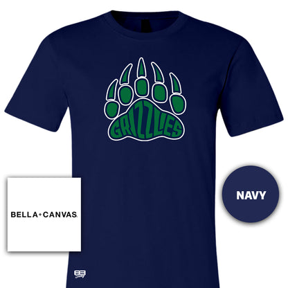 Bella + Canvas 3001C Unisex Jersey T-Shirt - Creekview Grizzlies V2