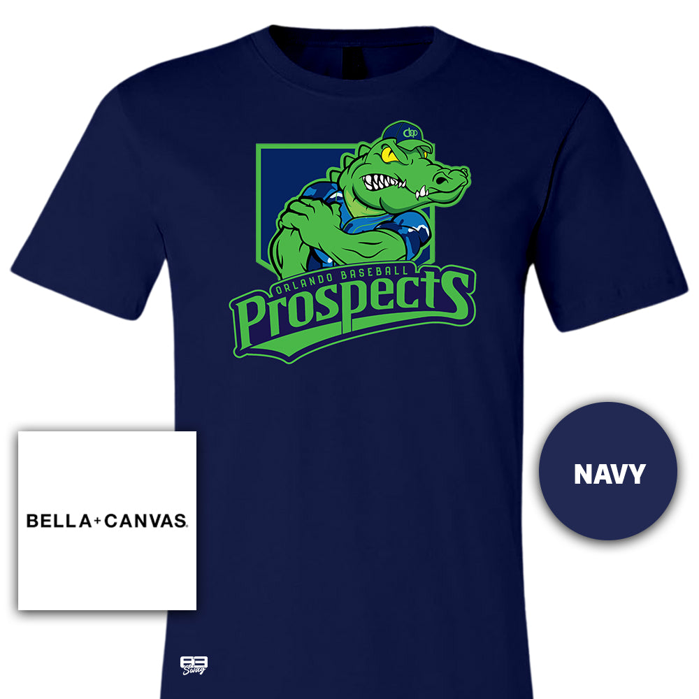 Bella + Canvas 3001C Unisex Jersey T-Shirt - Orlando Baseball Prospects - Swamp Kings