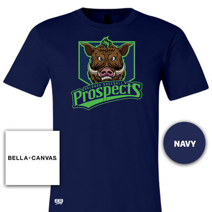 Bella + Canvas 3001C Unisex Jersey T-Shirt - Orlando Baseball Prospects - War Hogs