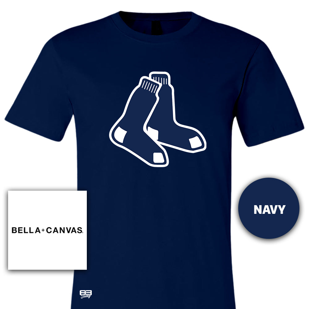 Bella + Canvas 3001C Unisex Jersey T-Shirt - Blue Sox