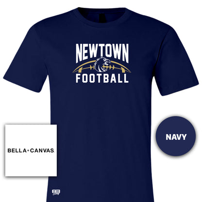 Bella + Canvas 3001C Unisex Jersey T-Shirt - Newtown Football