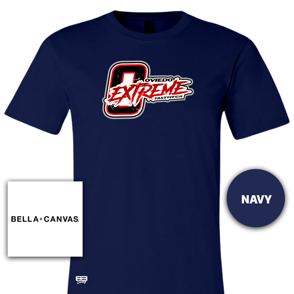 Bella + Canvas 3001C Unisex Jersey T-Shirt - Oviedo Extreme Softball