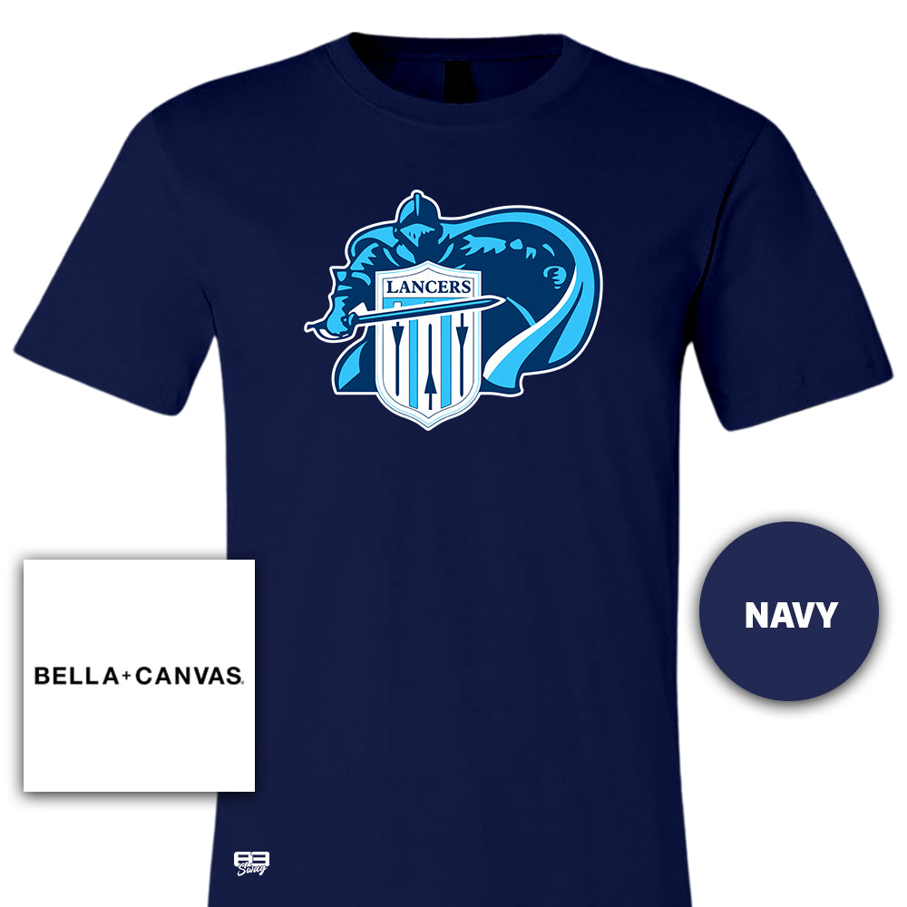 Bella + Canvas 3001C Unisex Jersey T-Shirt - Belleville East Lancers