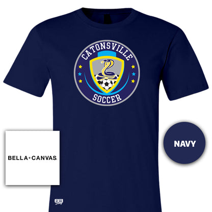 Bella + Canvas 3001C Unisex Jersey T-Shirt - Catonsville Cobras Soccer