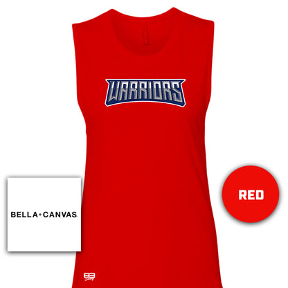 Bella + Canvas B6008 Women's Jersey Racerback Tank - Tampa Warriors Baseball V2