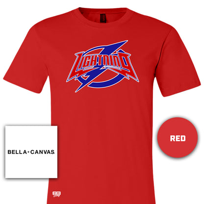 Bella + Canvas 3001C Unisex Jersey T-Shirt - Palm Beach Gardens Lightning