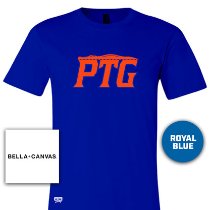 Bella + Canvas 3001C Unisex Jersey T-Shirt - Palatka TailGators Baseball V4 ALT