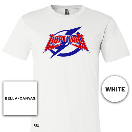 Bella + Canvas 3001C Unisex Jersey T-Shirt - Palm Beach Gardens Lightning