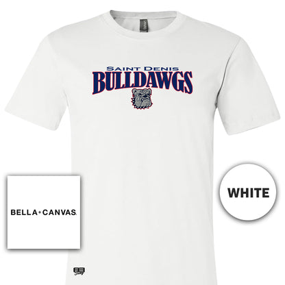 Bella + Canvas 3001C Unisex Jersey T-Shirt - St. Denis Bulldawgs V1