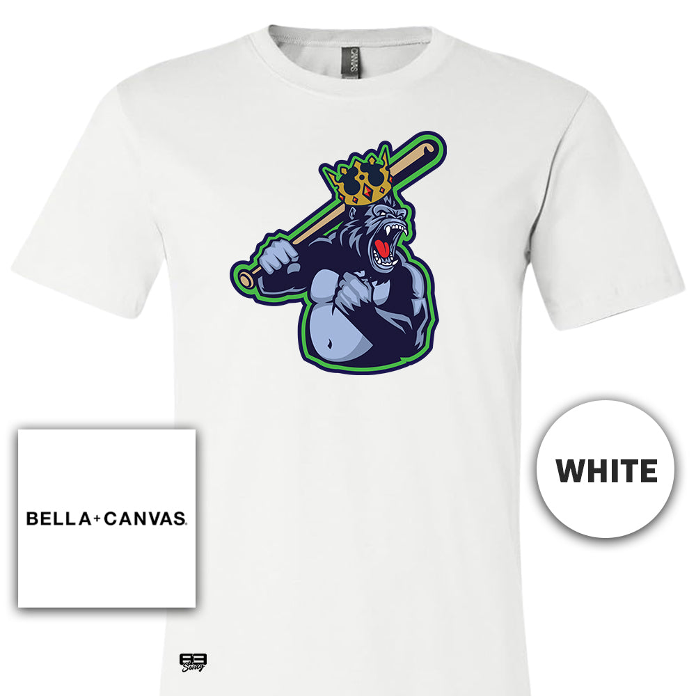 Bella + Canvas 3001C Unisex Jersey T-Shirt - Orlando Baseball Prospects - Gorilla Kings V1