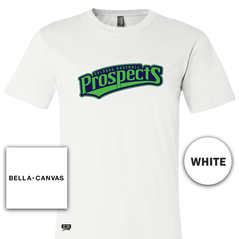 Bella + Canvas 3001C Unisex Jersey T-Shirt - Orlando Baseball Prospects - OBP