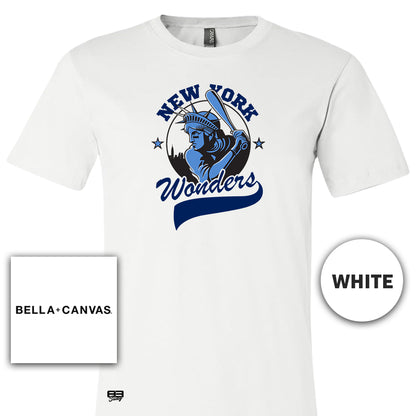 Bella + Canvas 3001C Unisex Jersey T-Shirt - New York Wonders V1