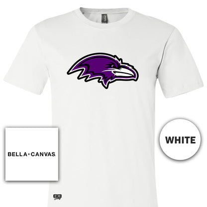 Bella + Canvas 3001C Unisex Jersey T-Shirt - Joliet Ravens Football V2