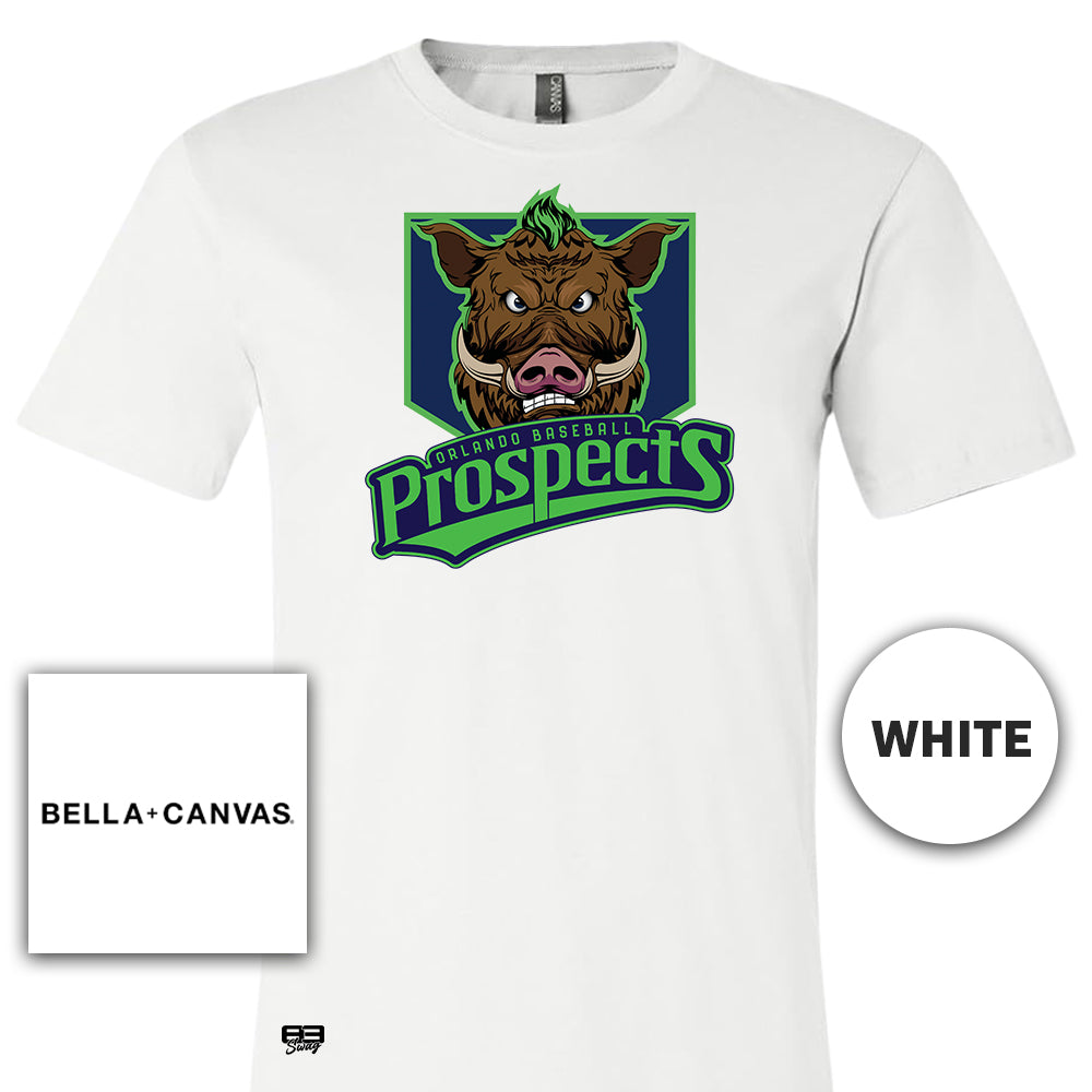 Bella + Canvas 3001C Unisex Jersey T-Shirt - Orlando Baseball Prospects - War Hogs