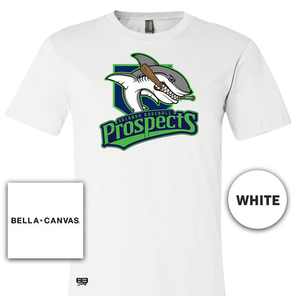 Bella + Canvas 3001C Unisex Jersey T-Shirt - Orlando Baseball Prospects - Land Sharks