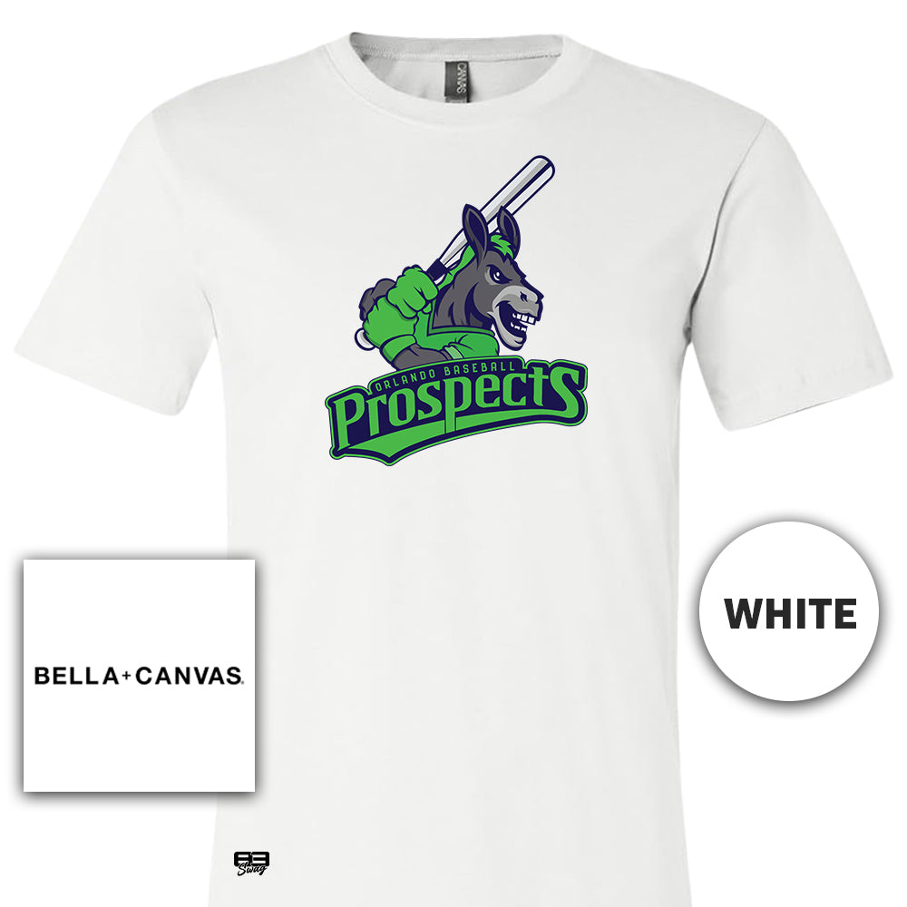 Bella + Canvas 3001C Unisex Jersey T-Shirt - Orlando Baseball Prospects - Swamp Donkeys V2