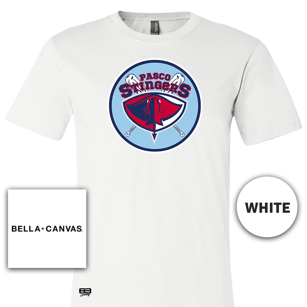 Bella + Canvas 3001C Unisex Jersey T-Shirt - Pasco Stingers Baseball V2