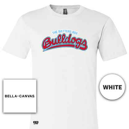 Bella + Canvas 3001C Unisex Jersey T-Shirt - Batters Box Bulldogs V3