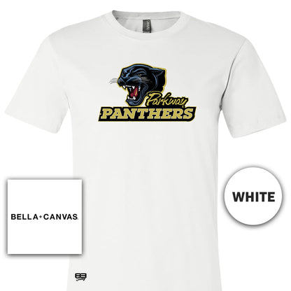 Bella + Canvas 3001C Unisex Jersey T-Shirt - Parkway High School Panthers V3