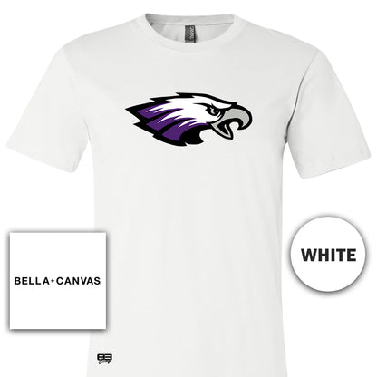 Bella + Canvas 3001C Unisex Jersey T-Shirt - Bellmawr Purple Eagles