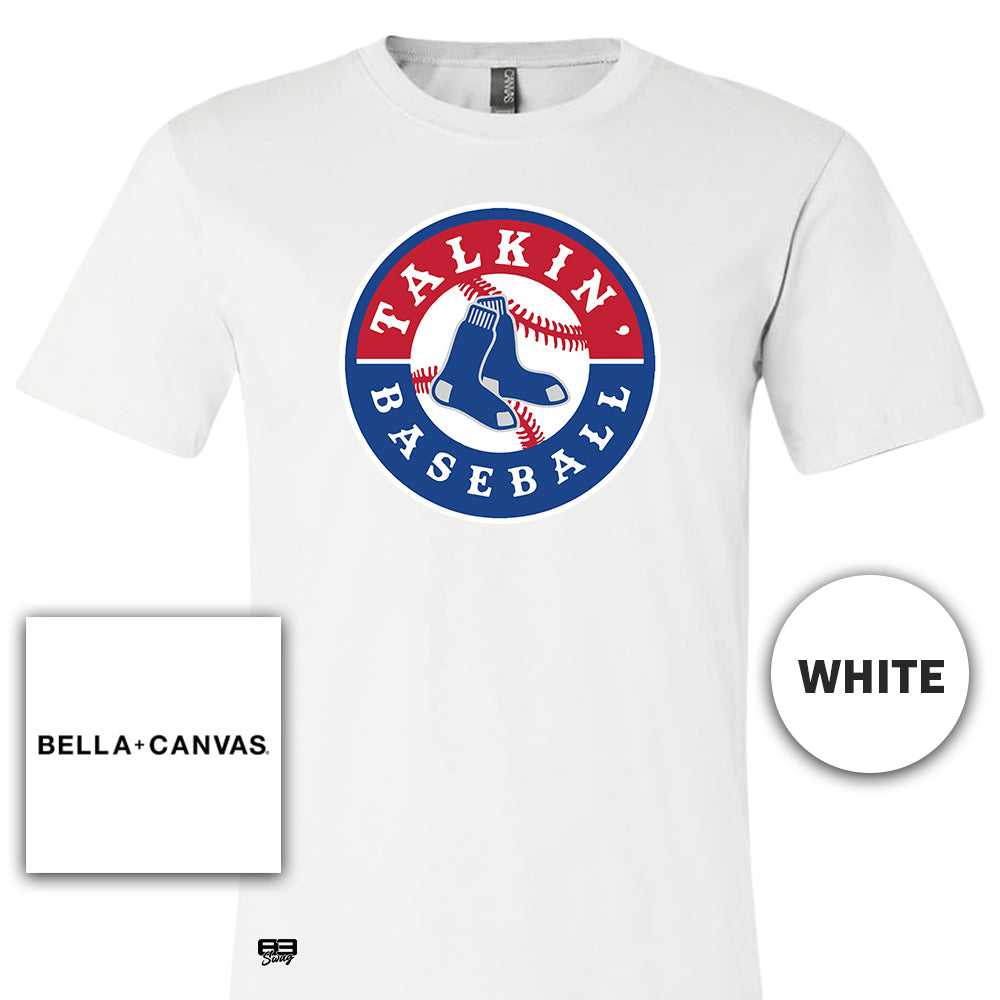 Bella + Canvas 3001C Unisex Jersey T-Shirt - Talkin' Baseball