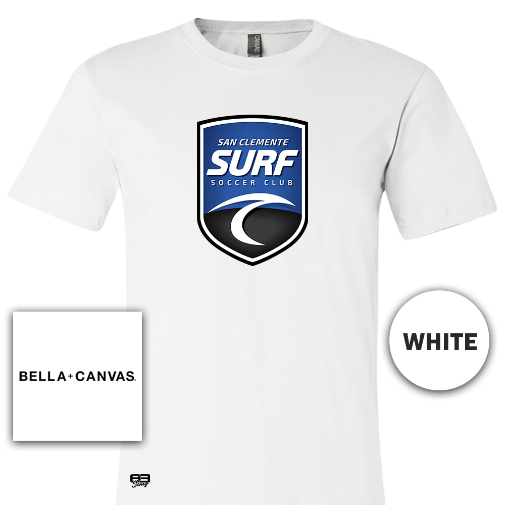 Bella + Canvas B6400 Women's Relaxed Jersey Short-Sleeve T-Shirt - San Clemente Surf Soccer Club