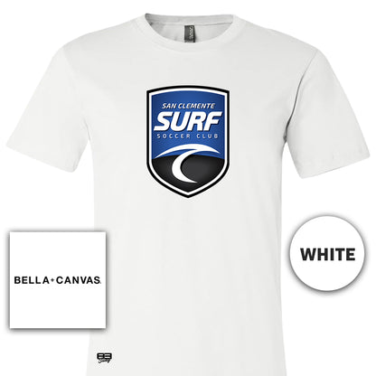 Bella + Canvas B6400 Women's Relaxed Jersey Short-Sleeve T-Shirt - San Clemente Surf Soccer Club