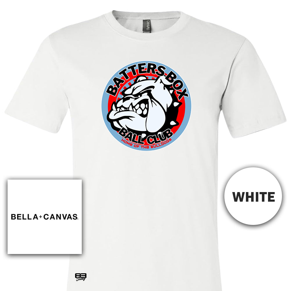 Bella + Canvas 3001C Unisex Jersey T-Shirt - Batters Box Bulldogs V2