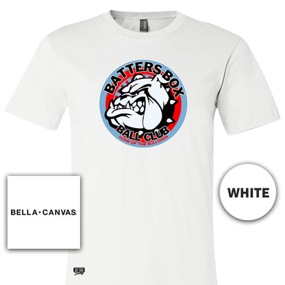 Bella + Canvas 3001C Unisex Jersey T-Shirt - Batters Box Bulldogs V2