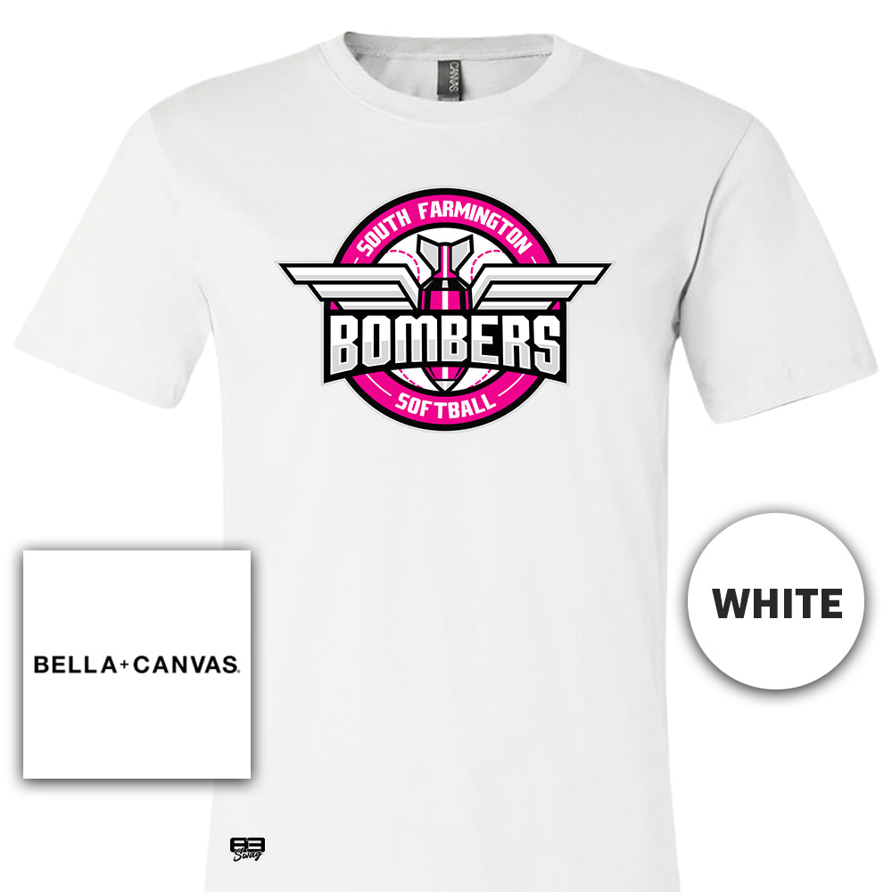 Bella + Canvas 3001C Unisex Jersey T-Shirt - South Farmington Bombers Softball