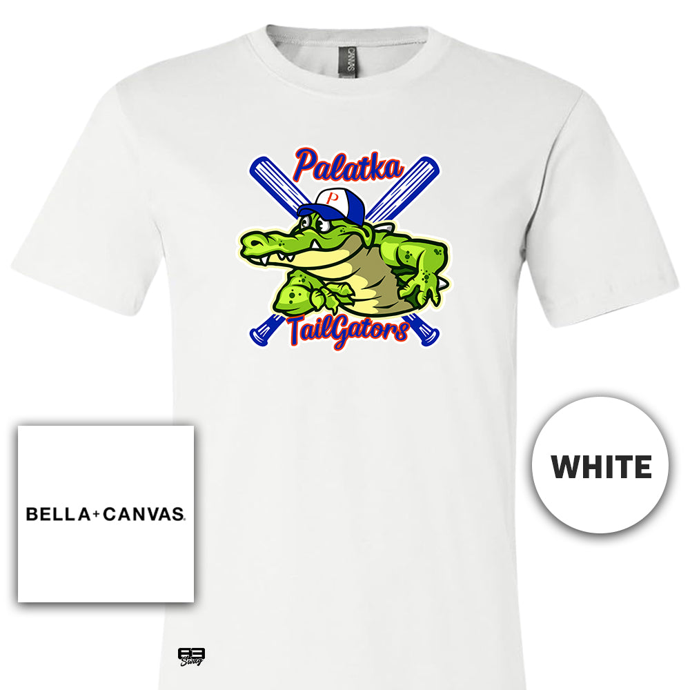 Bella + Canvas 3001C Unisex Jersey T-Shirt - Palatka TailGators Baseball V2