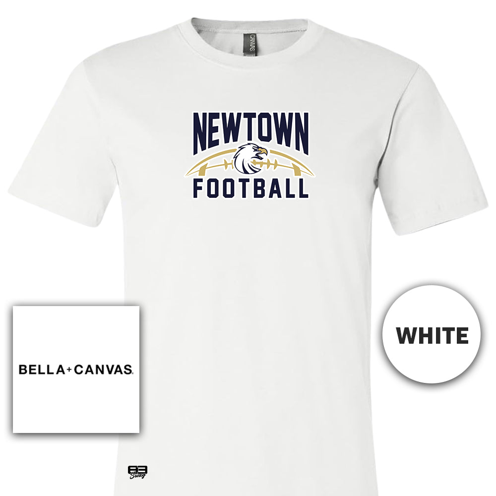 Bella + Canvas 3001C Unisex Jersey T-Shirt - Newtown Football