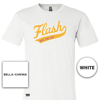 Bella + Canvas 3001C Unisex Jersey T-Shirt - Flash Baseball