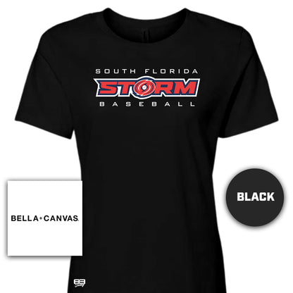 Bella + Canvas B6400 Women's Relaxed Jersey Short-Sleeve T-Shirt - South Florida Storm