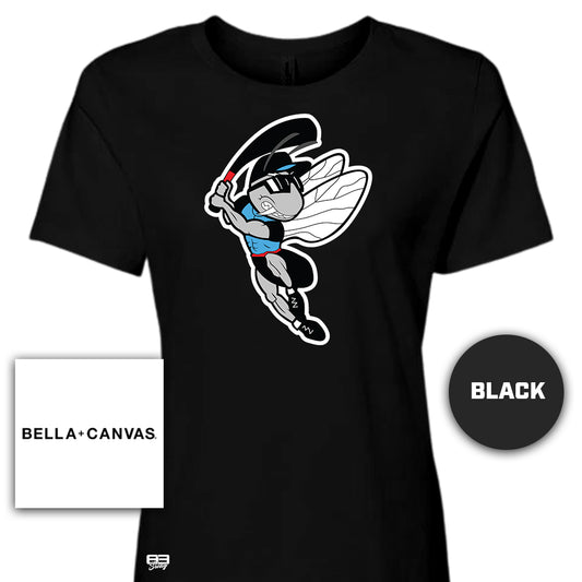 Bella + Canvas B6400 Women's Relaxed Jersey Short-Sleeve T-Shirt - NBC Gnats Baseball