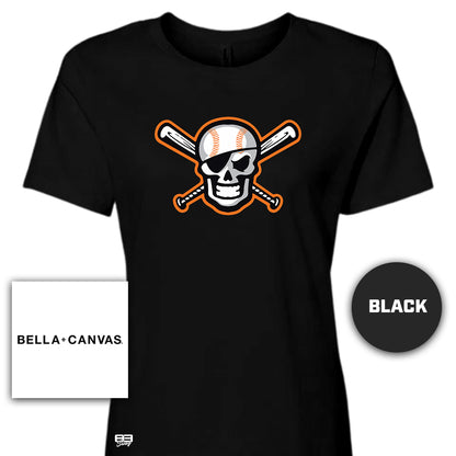 Bella + Canvas B6400 Women's Relaxed Jersey Short-Sleeve T-Shirt - Hoover Hooligans Baseball