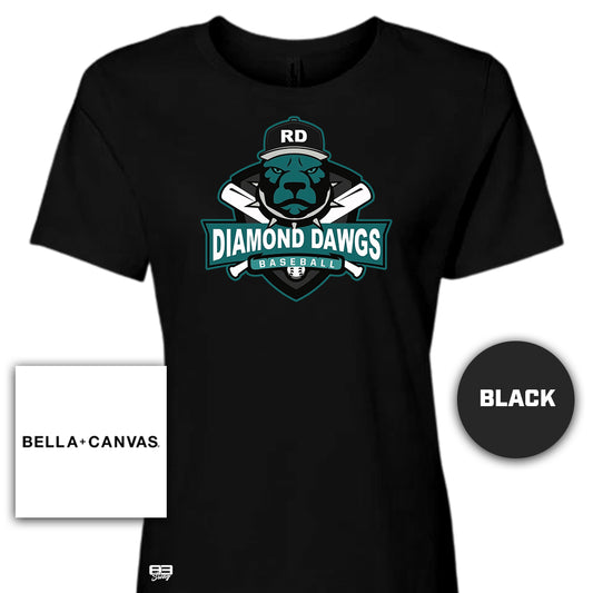 Bella + Canvas B6400 Women's Relaxed Jersey Short-Sleeve T-Shirt - Diamond Dawgs