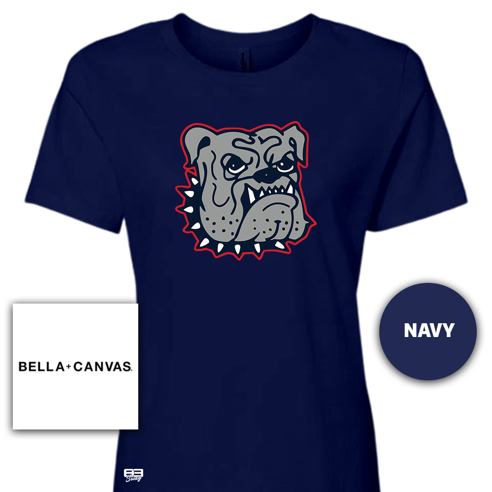 Bella + Canvas B6400 Women's Relaxed Jersey Short-Sleeve T-Shirt - St. Denis Bulldawgs V2