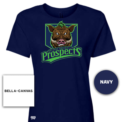 Bella + Canvas B6400 Women's Relaxed Jersey Short-Sleeve T-Shirt - Orlando Baseball Prospects - War Hogs