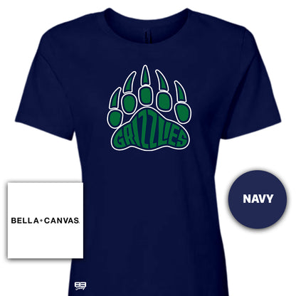 Bella + Canvas B6400 Women's Relaxed Jersey Short-Sleeve T-Shirt - Creekview Grizzlies V2