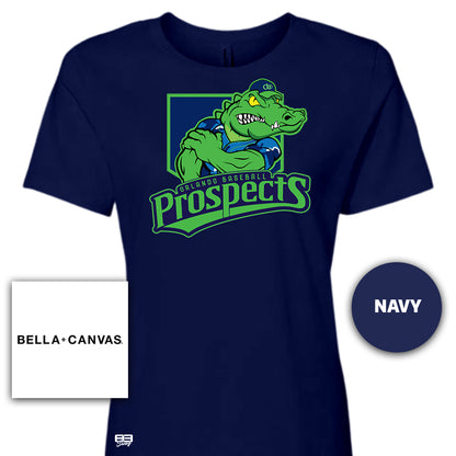 Bella + Canvas B6400 Women's Relaxed Jersey Short-Sleeve T-Shirt - Orlando Baseball Prospects - Swamp Kings