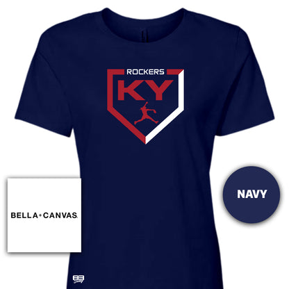 Bella + Canvas B6400 Women's Relaxed Jersey Short-Sleeve T-Shirt - KY Rockers Softball