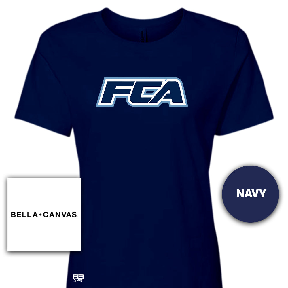 Bella + Canvas B6400 Women's Relaxed Jersey Short-Sleeve T-Shirt - FCA BASEBALL