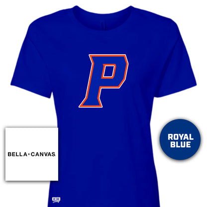 Bella + Canvas B6400 Women's Relaxed Jersey Short-Sleeve T-Shirt - Palatka TailGators Baseball V1