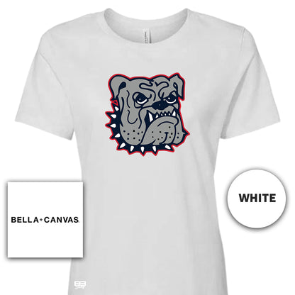 Bella + Canvas B6400 Women's Relaxed Jersey Short-Sleeve T-Shirt - St. Denis Bulldawgs V2