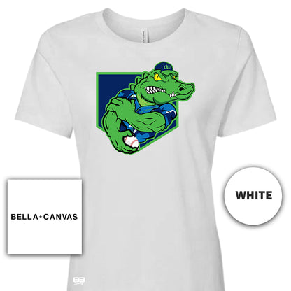 Bella + Canvas B6400 Women's Relaxed Jersey Short-Sleeve T-Shirt - Orlando Baseball Prospects - Swamp Kings V1