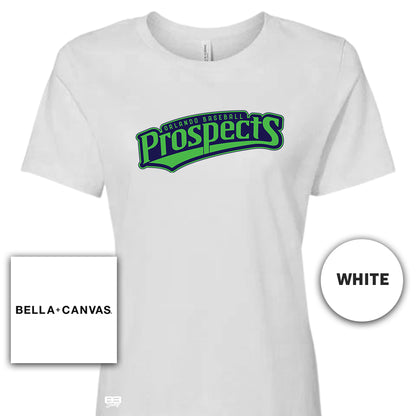 Bella + Canvas B6400 Women's Relaxed Jersey Short-Sleeve T-Shirt - Orlando Baseball Prospects