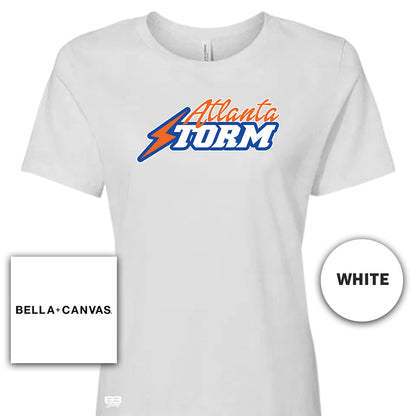 Bella + Canvas B6400 Women's Relaxed Jersey Short-Sleeve T-Shirt - Atlanta Storm